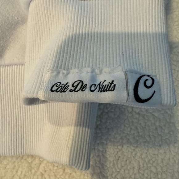 Men's Cote De Nuits White Sweatshirt 2XL - Picture 3 of 6